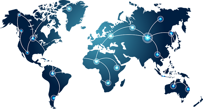 Red global de abastecimiento y supply chain interconectado